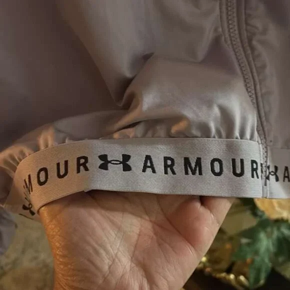 Under Armour Lavender Track Jacket XL Full Zip - Picture 4 of 6